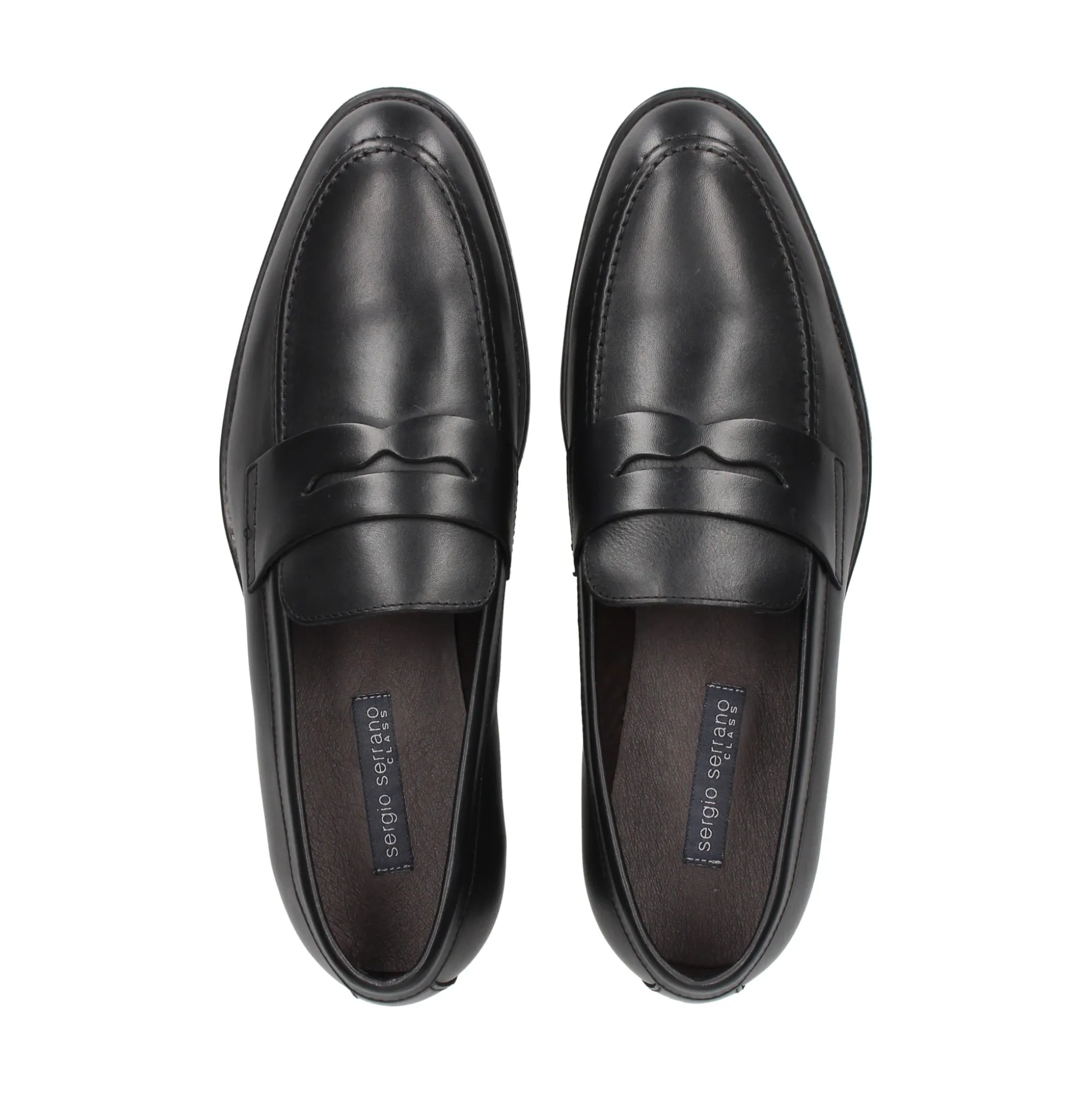 SERGIO SERRANO Mocasines de Hombre 2812 NEGRO