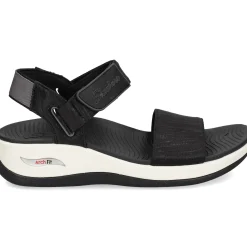 SKECHERS Sandalias planas de Mujer 163310 BLK
