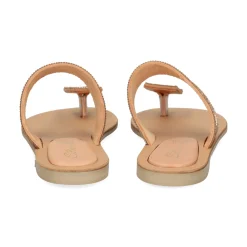 S.PIERO Sandalias planas de Mujer E42-001 NATURAL