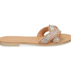 S.PIERO Sandalias planas de Mujer E1-030 NATURAL