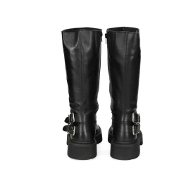 STEVE MADDEN Botas planas de Mujer GAYET NEGRO