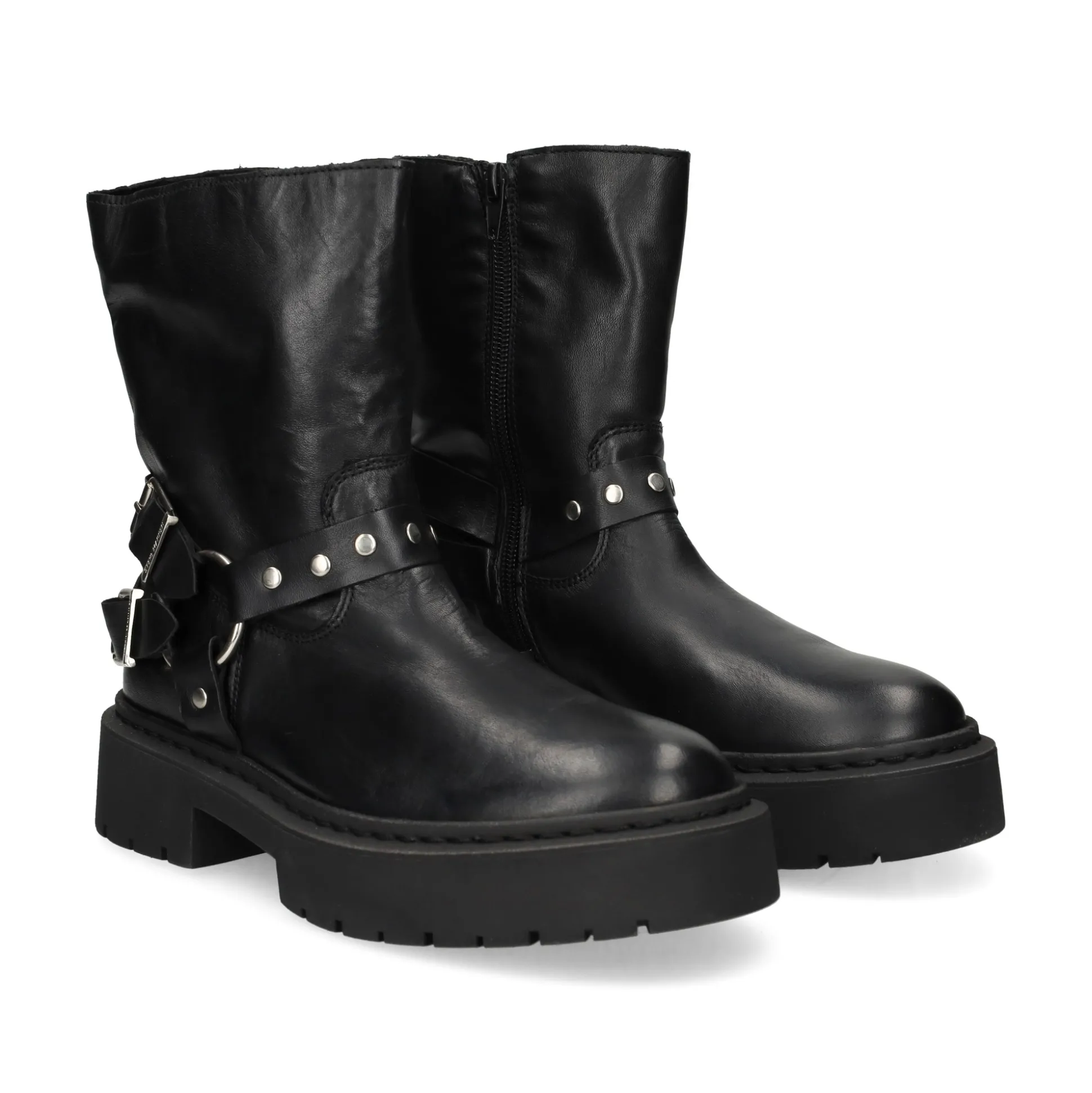 STEVE MADDEN Botines planos de Mujer GAROCHE NEGRO