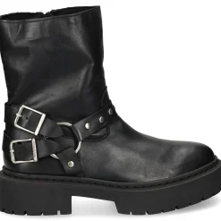 STEVE MADDEN Botines planos de Mujer GAROCHE NEGRO