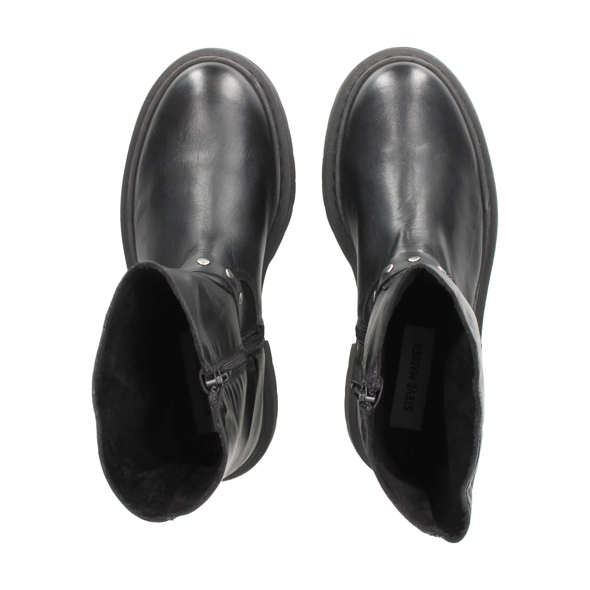 STEVE MADDEN Botines planos de Mujer GAROCHE NEGRO