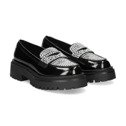 STEVE MADDEN Mocasines de Mujer LONGHAUL NEGRO