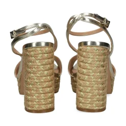 STEVE MADDEN Sandalias con plataforma de Mujer LIVID ORO