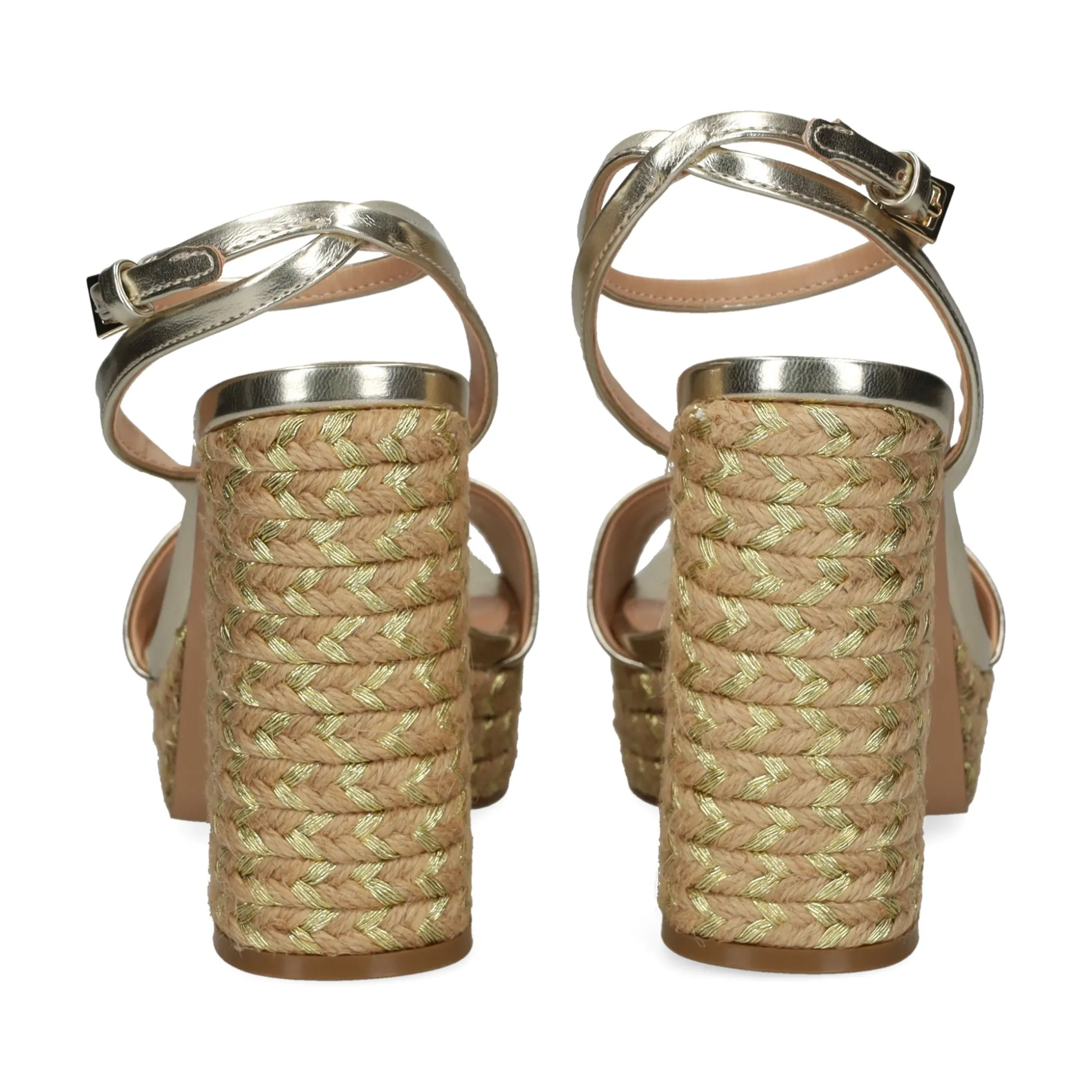 STEVE MADDEN Sandalias con plataforma de Mujer LIVID ORO