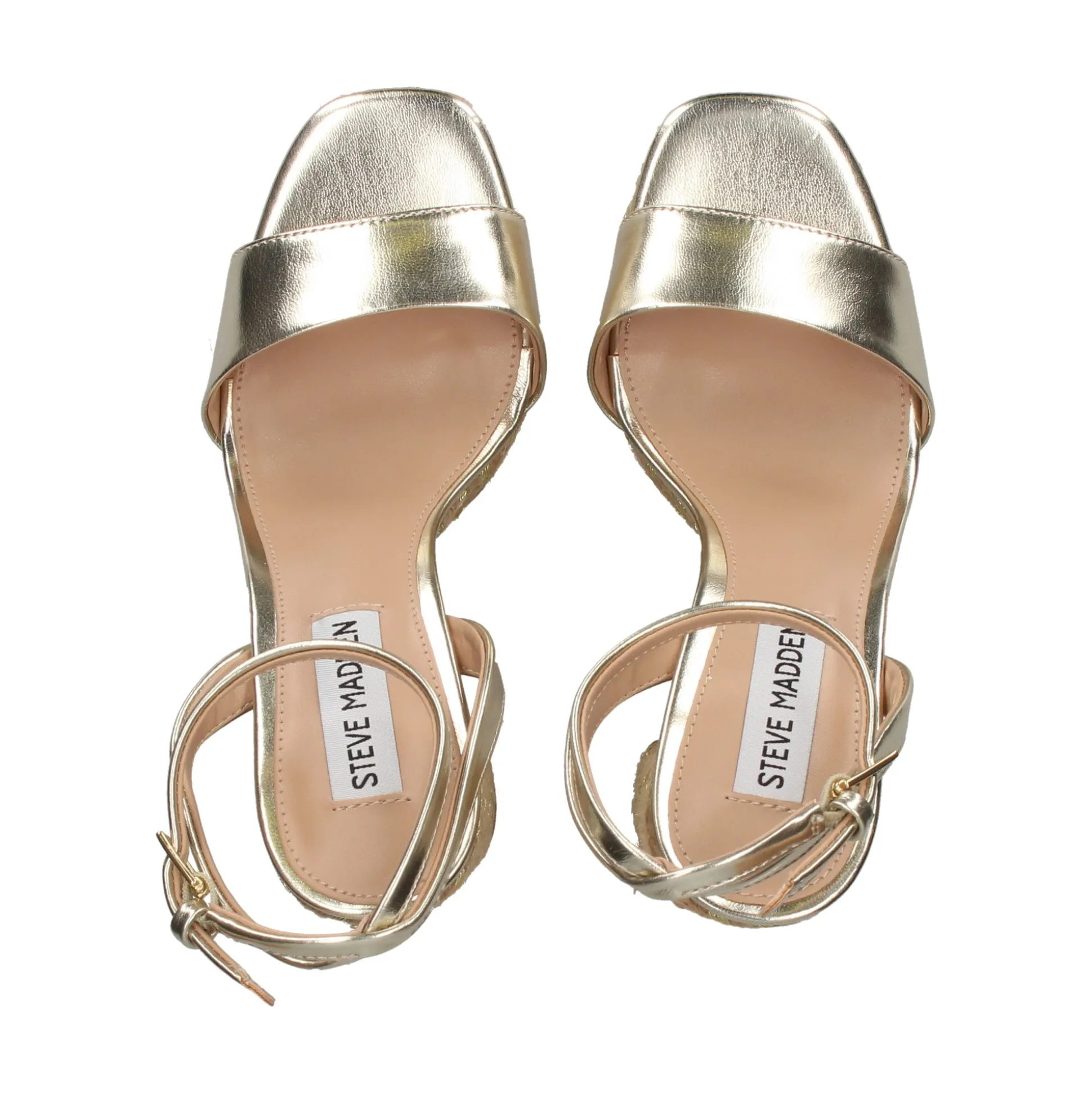 STEVE MADDEN Sandalias con plataforma de Mujer LIVID ORO
