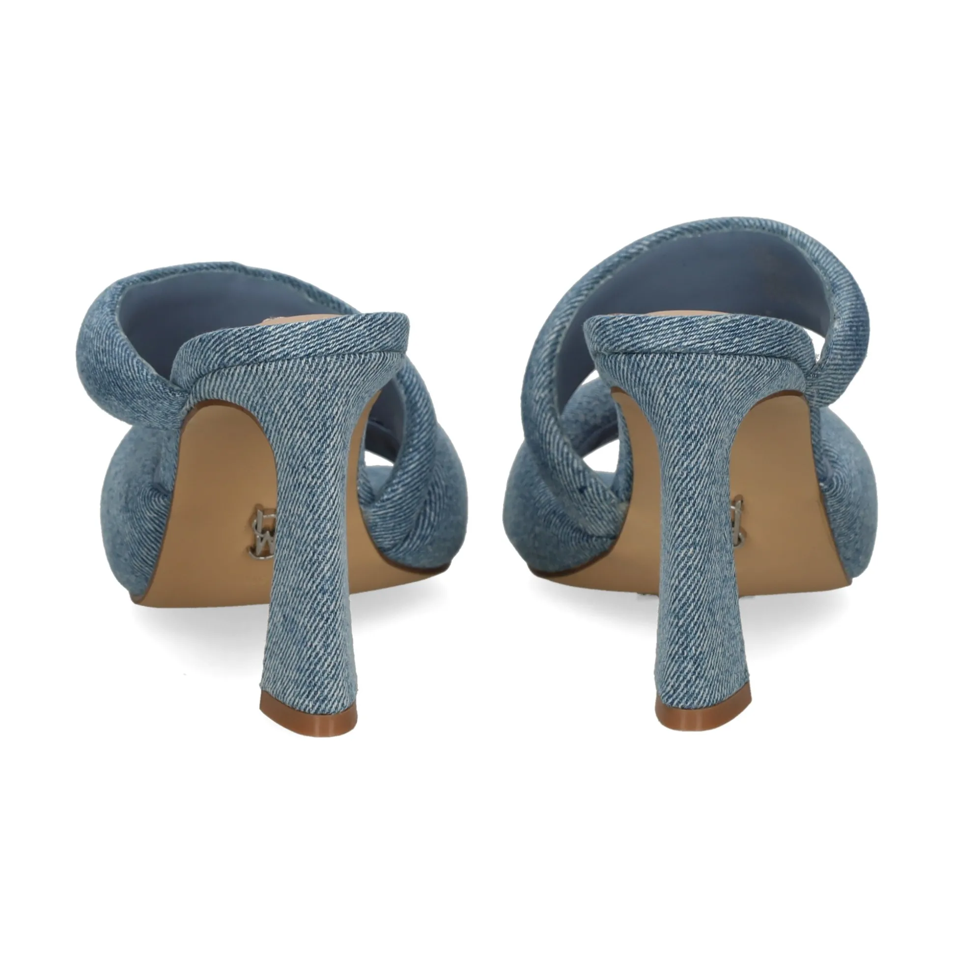 STEVE MADDEN Sandalias con tacón de Mujer KLOSS DENIM