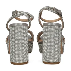 STEVE MADDEN Sandalias con plataforma de Mujer LESSA-R RHINESTONE