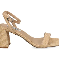 STEVE MADDEN Sandalias con tacón de Mujer LUXE RAFFIA