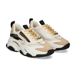 STEVE MADDEN Zapatillas de Mujer POSSESSION-E WHITE/TAN