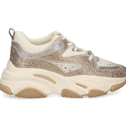 STEVE MADDEN Zapatillas de Mujer PRIVY SILV/GOLD/CREA