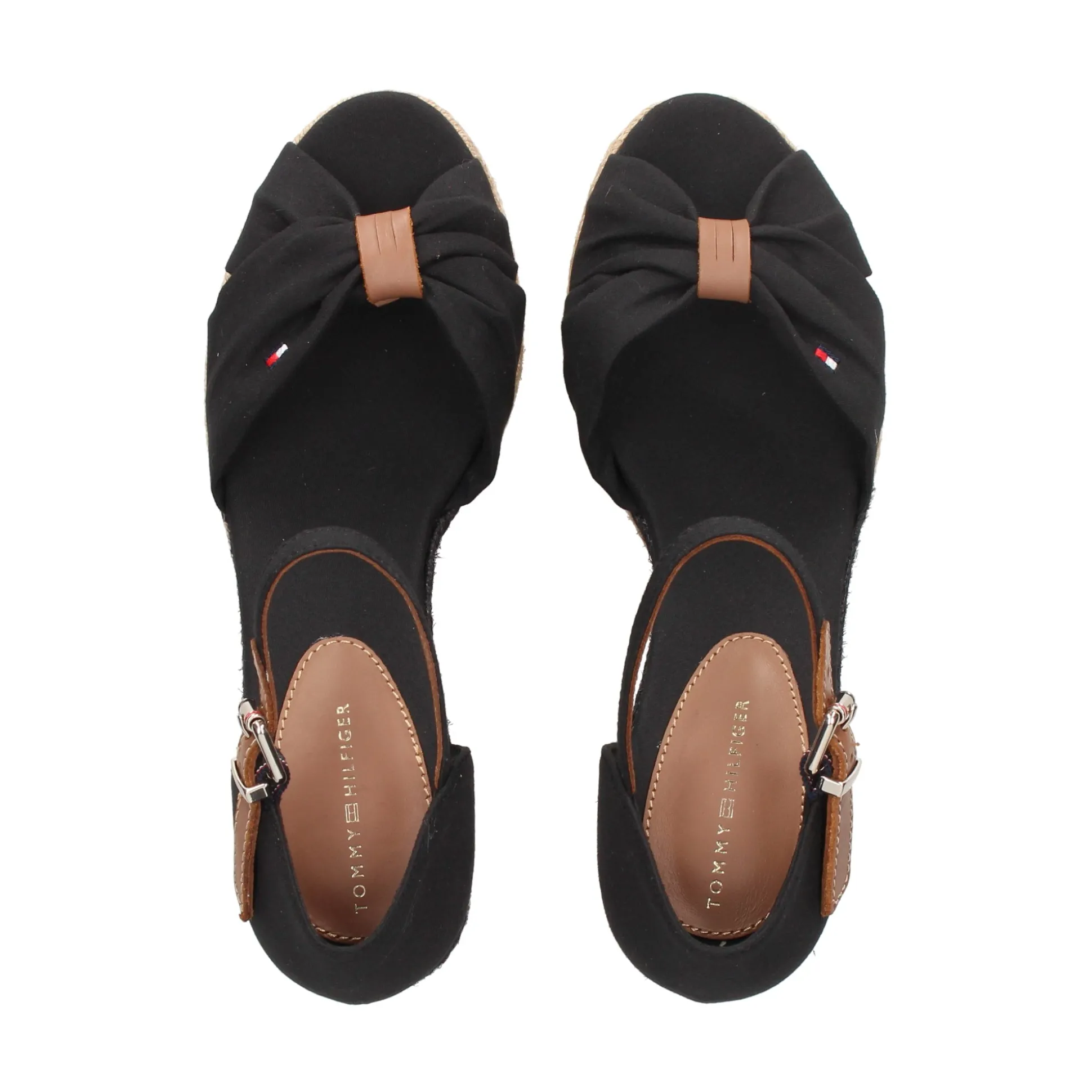 TOMMY HILFIGER Alpargatas de Mujer FW0FW04785 BDS BLACK