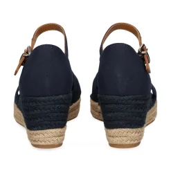 TOMMY HILFIGER Alpargatas de Mujer FW0FW04785 DW6 SPACE BLUE