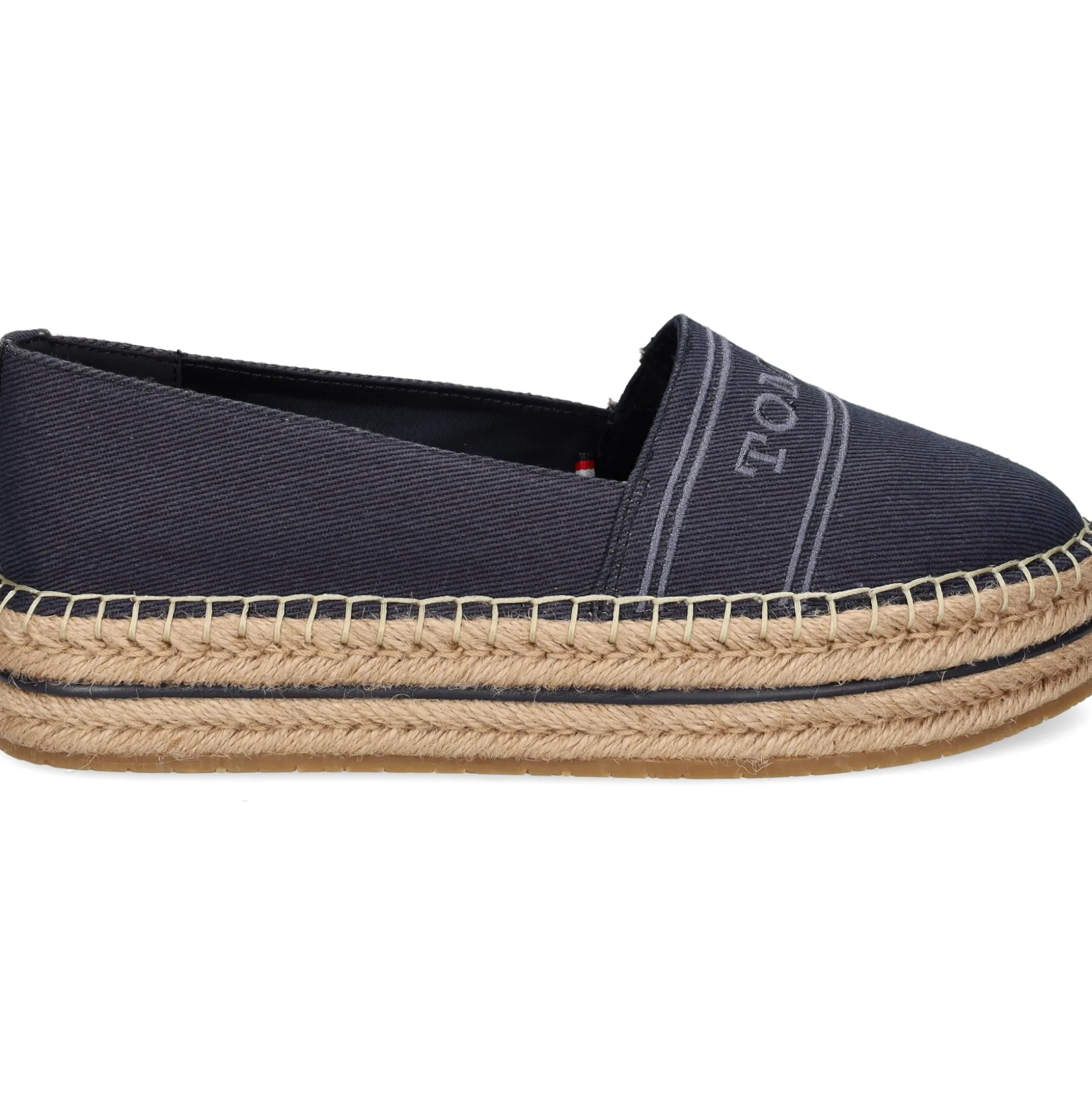 TOMMY HILFIGER Alpargatas de Mujer FW0FW08543 DW6 SPACE BLUE