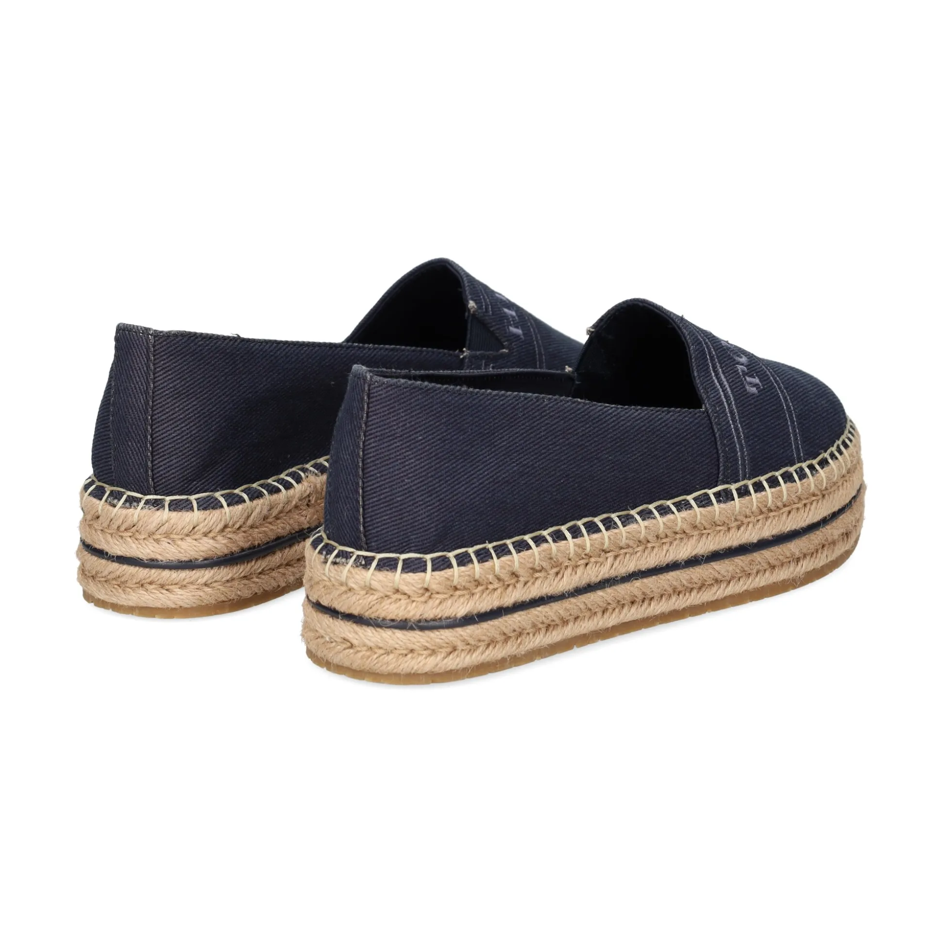 TOMMY HILFIGER Alpargatas de Mujer FW0FW08543 DW6 SPACE BLUE