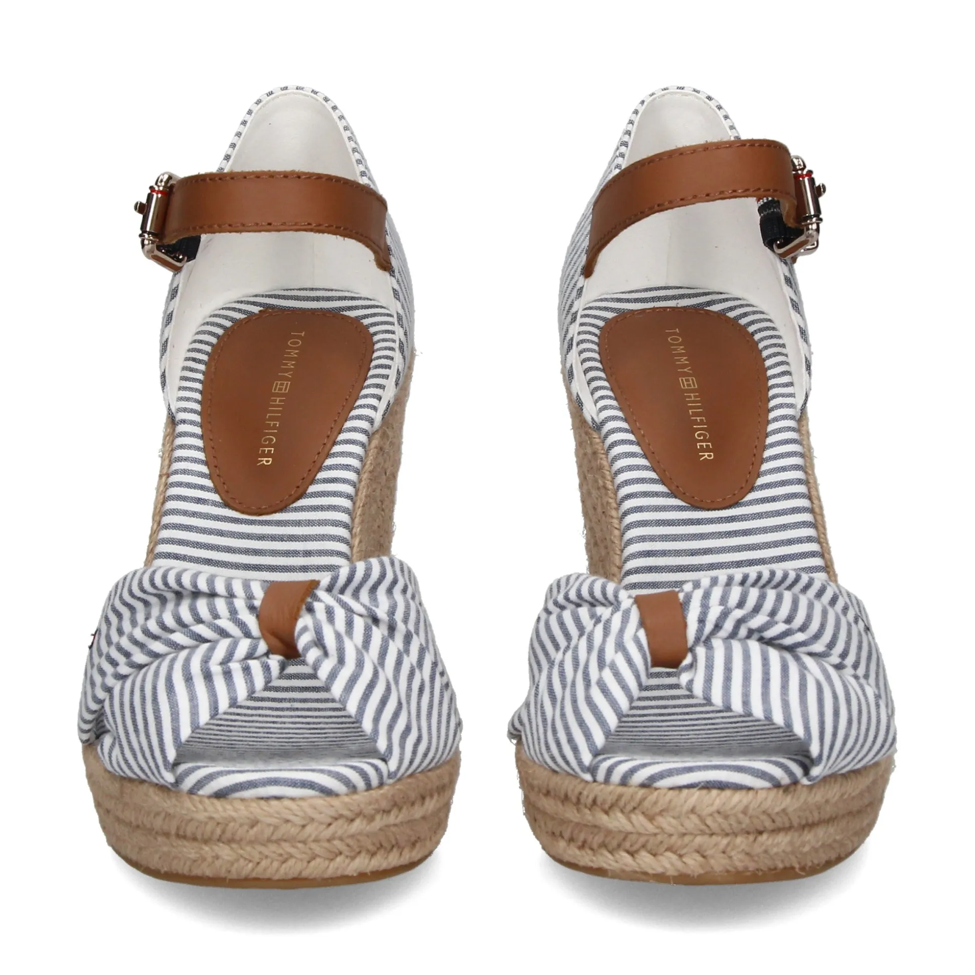 TOMMY HILFIGER Alpargatas de Mujer FW0FW07160 0G5 SEERSUCKER/