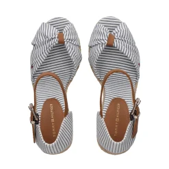 TOMMY HILFIGER Alpargatas de Mujer FW0FW07160 0G5 SEERSUCKER/