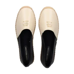 TOMMY HILFIGER Alpargatas de Mujer FW0FW09246 0G0 AZUL/CREMA