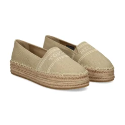 TOMMY HILFIGER Alpargatas de Mujer FW0FW08543 ACC HORSERADISH