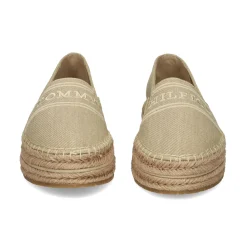 TOMMY HILFIGER Alpargatas de Mujer FW0FW08543 ACC HORSERADISH