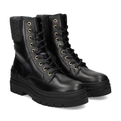 TOMMY HILFIGER Botines planos de Mujer FW0FW07500 BDS BLACK