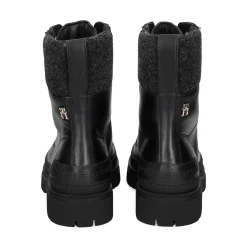 TOMMY HILFIGER Botines planos de Mujer FW0FW07500 BDS BLACK