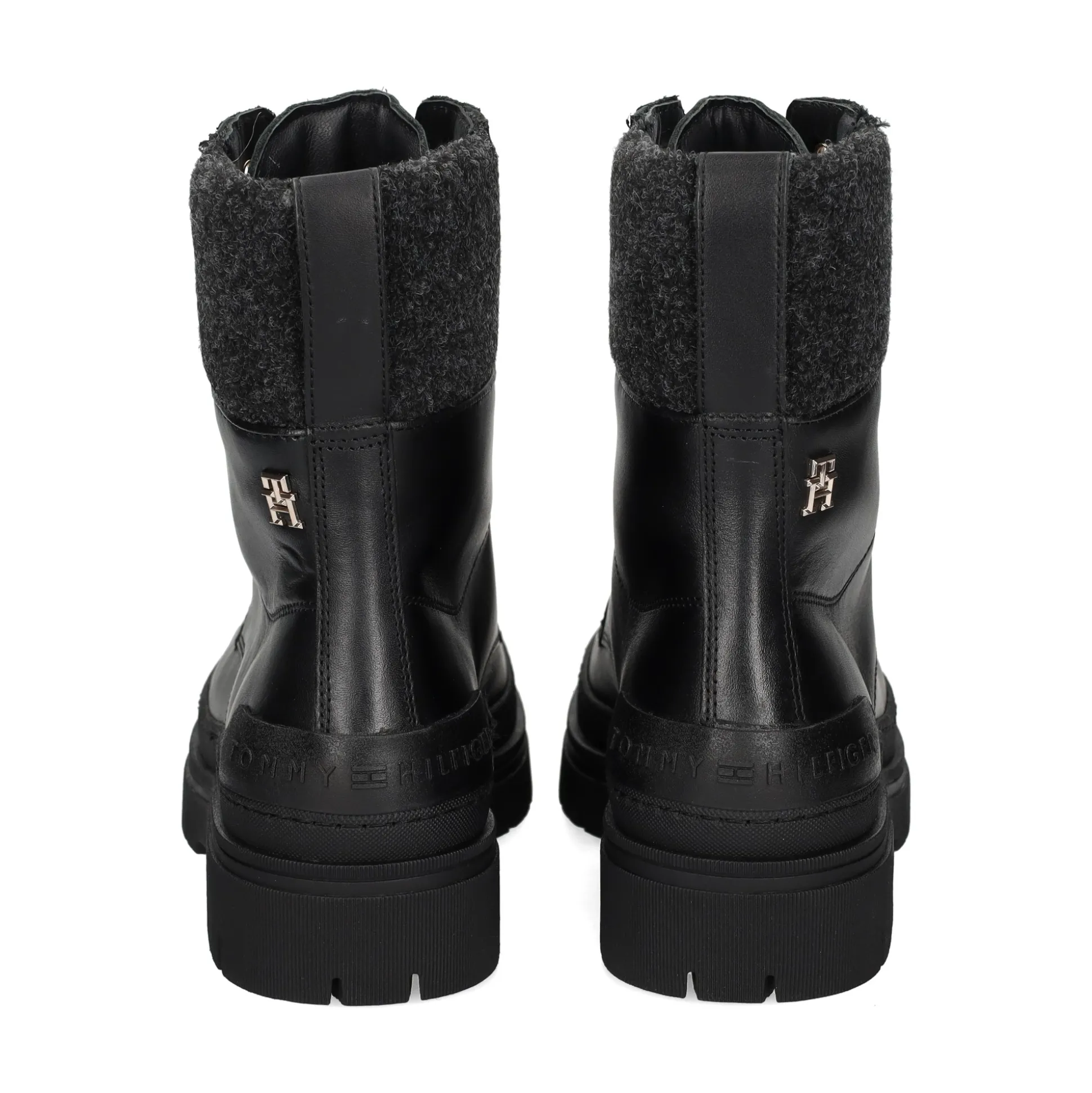 TOMMY HILFIGER Botines planos de Mujer FW0FW07500 BDS BLACK