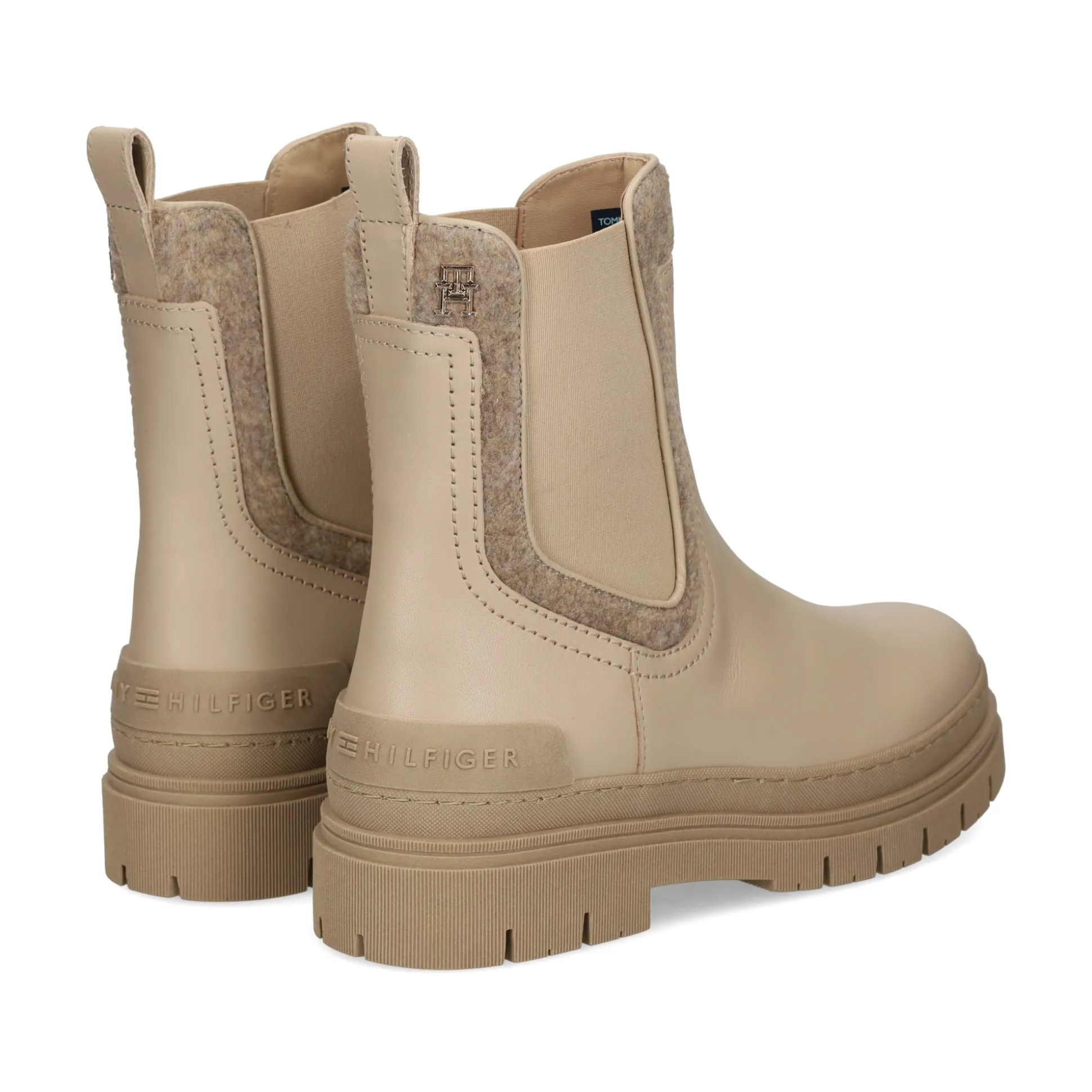 TOMMY HILFIGER Botines planos de Mujer FW0FW07655 ABO MERINO