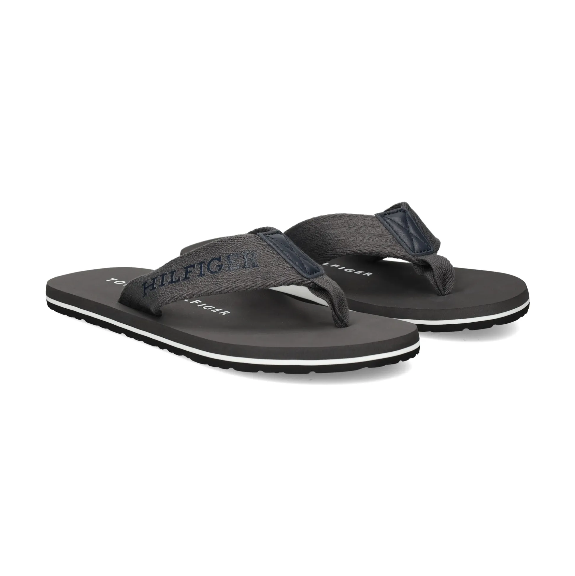 TOMMY HILFIGER Chanclas de Hombre FM0FM05237 PTY DARK ASH
