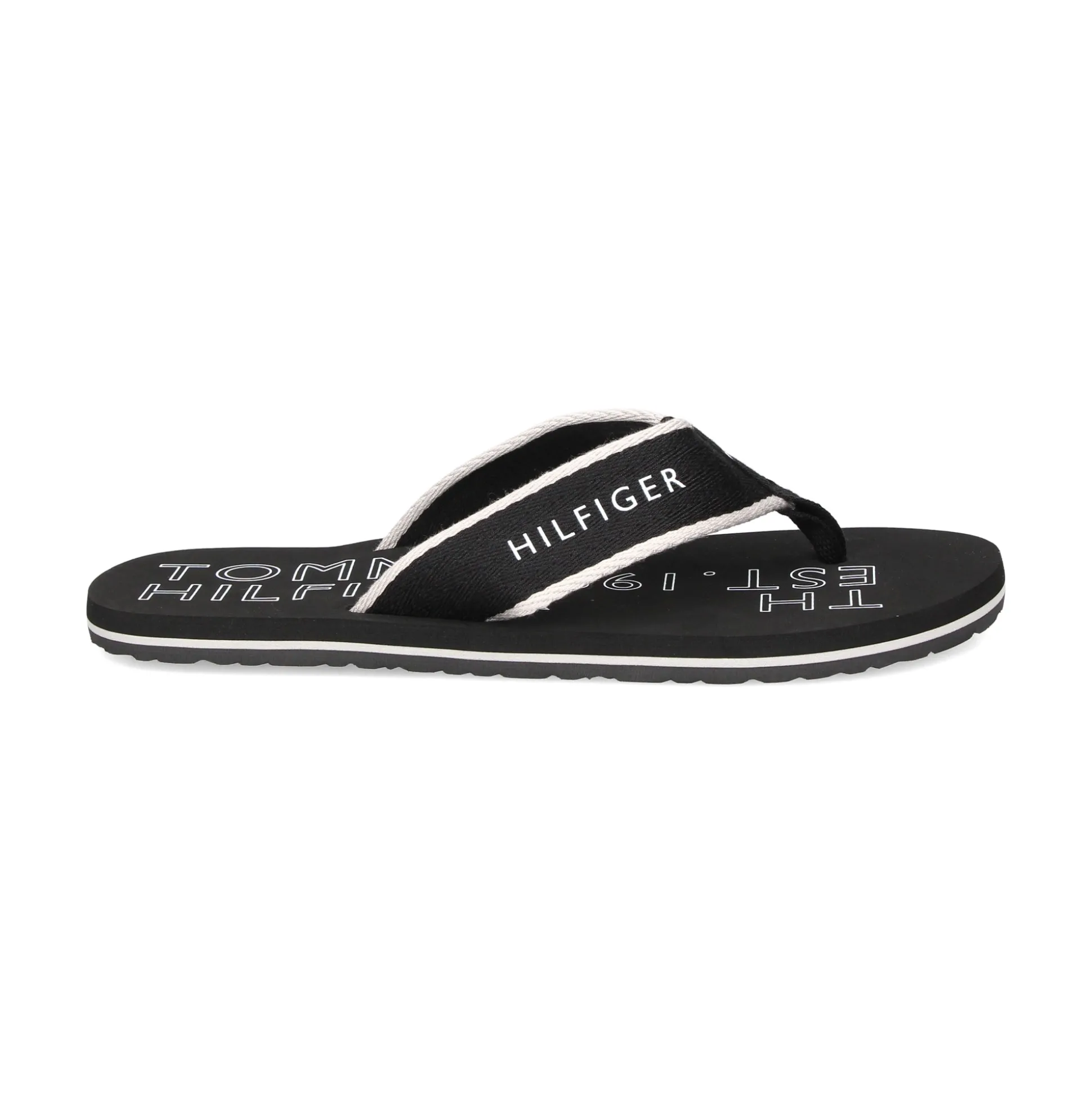 TOMMY HILFIGER Chanclas de Hombre FM0FM04469 BDS BLACK
