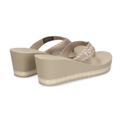 TOMMY HILFIGER Chanclas de Mujer FW0FW07149 RBT SANDALWOOD