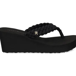 TOMMY HILFIGER Chanclas de Mujer FW0FW09198 BDS NEGRO