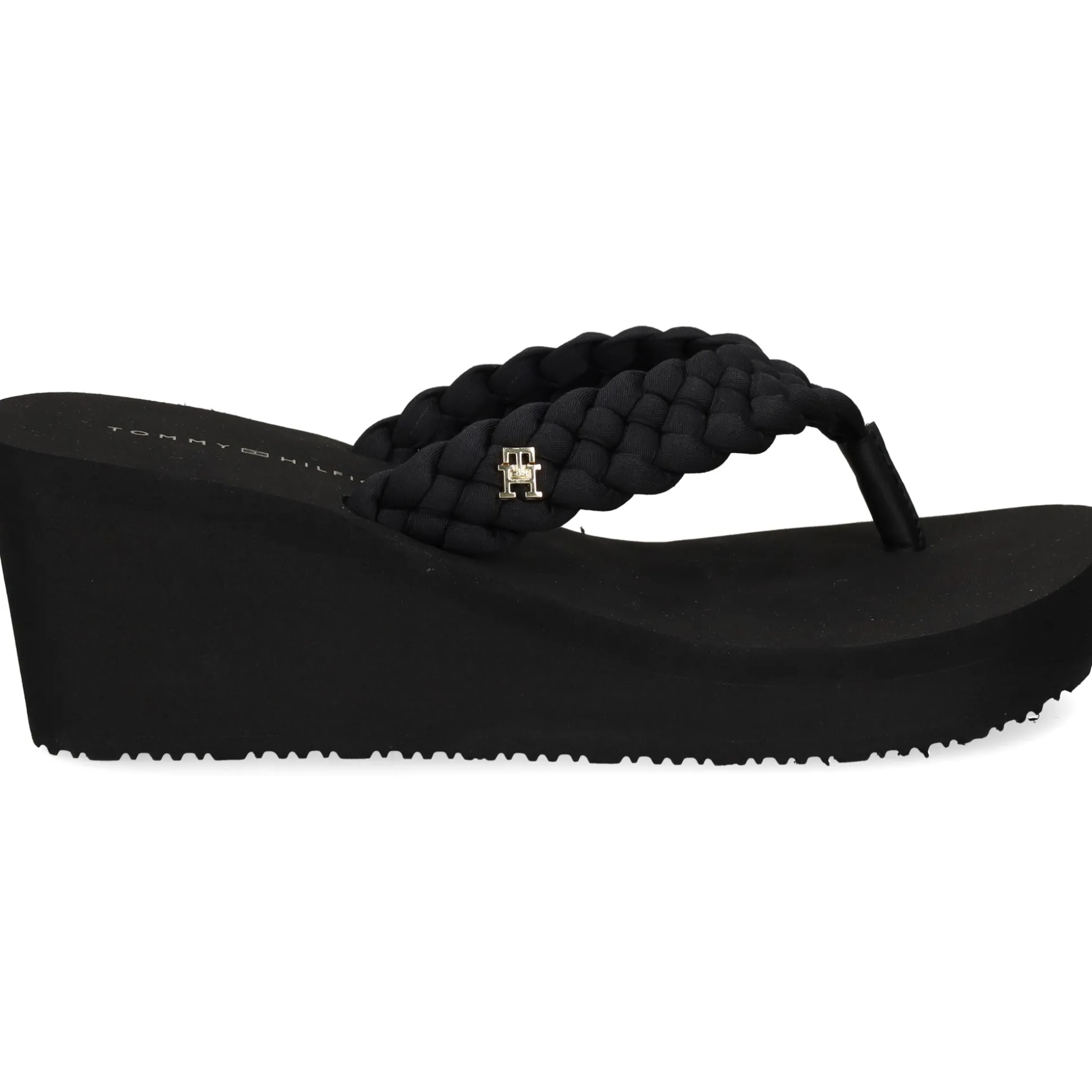 TOMMY HILFIGER Chanclas de Mujer FW0FW09198 BDS NEGRO
