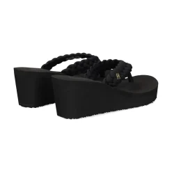 TOMMY HILFIGER Chanclas de Mujer FW0FW09198 BDS NEGRO