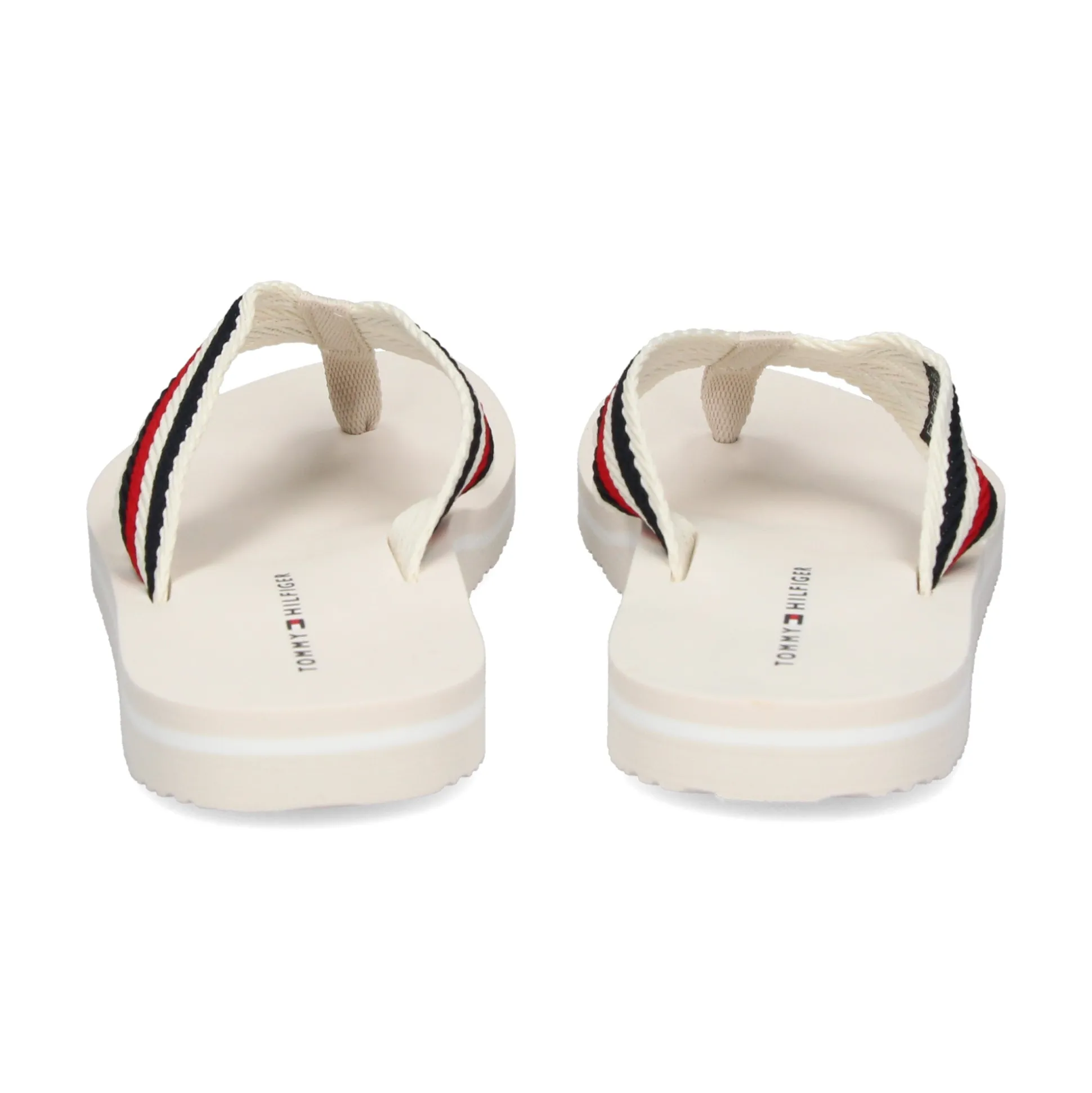 TOMMY HILFIGER Chanclas de Mujer FW0FW07147 AF4 FEATHER WHI