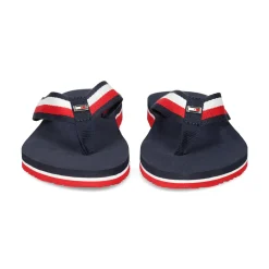 TOMMY HILFIGER Chanclas de Mujer FW0FW07986 0G0 RED WHITE B