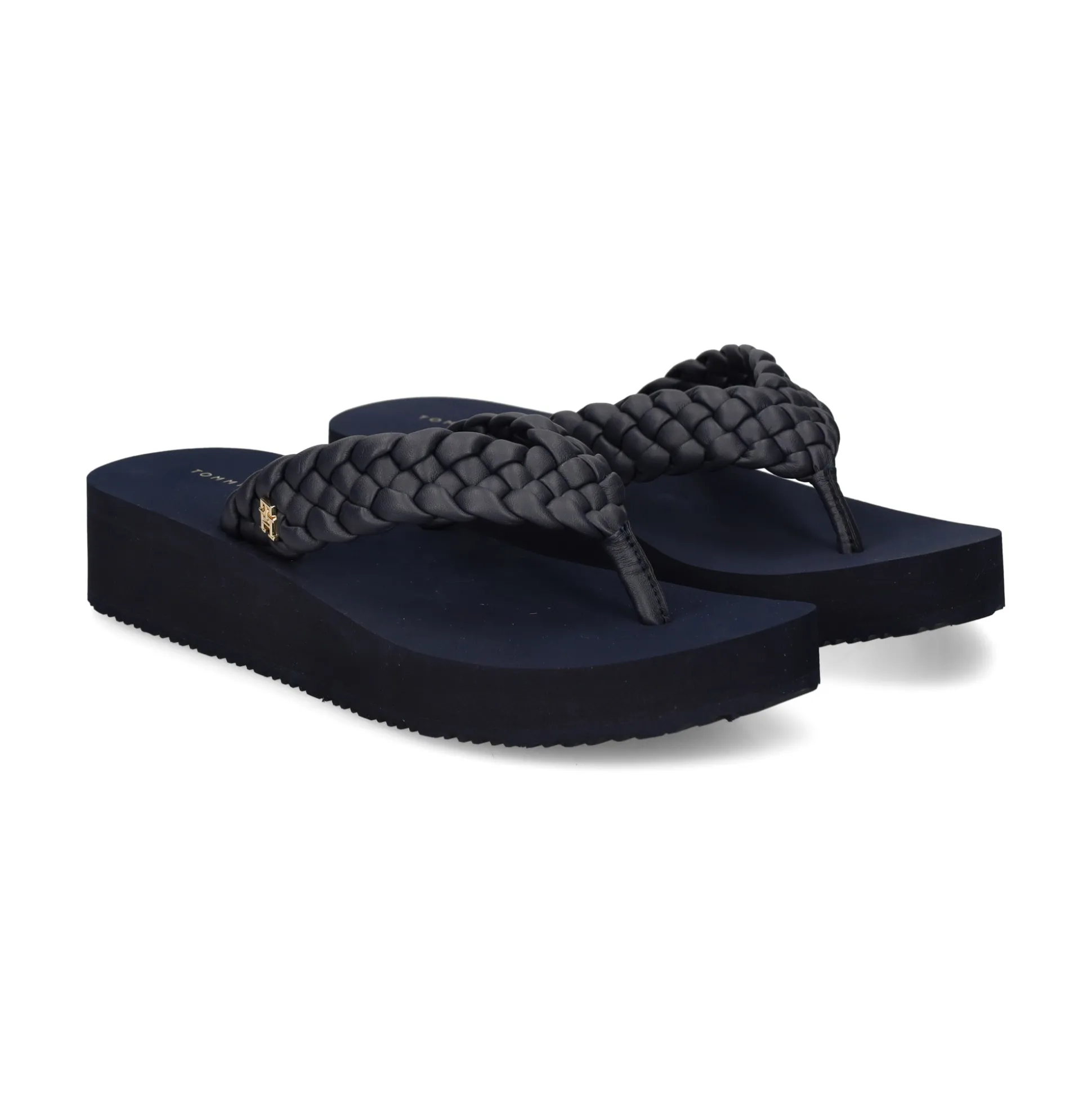 TOMMY HILFIGER Chanclas de Mujer FW0FW09037 DW6 SPACE BLUE
