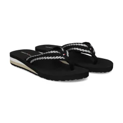 TOMMY HILFIGER Chanclas de Mujer FW0FW07588 BDS BLACK