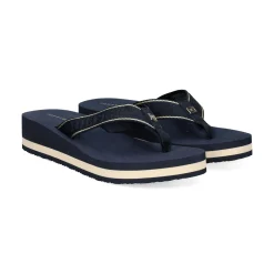 TOMMY HILFIGER Chanclas de Mujer FW0FW07822 DW6 SPACE BLUE