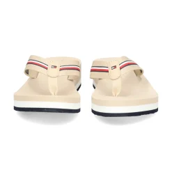 TOMMY HILFIGER Chanclas de Mujer FW0FW07821 AES WHITE CLAY