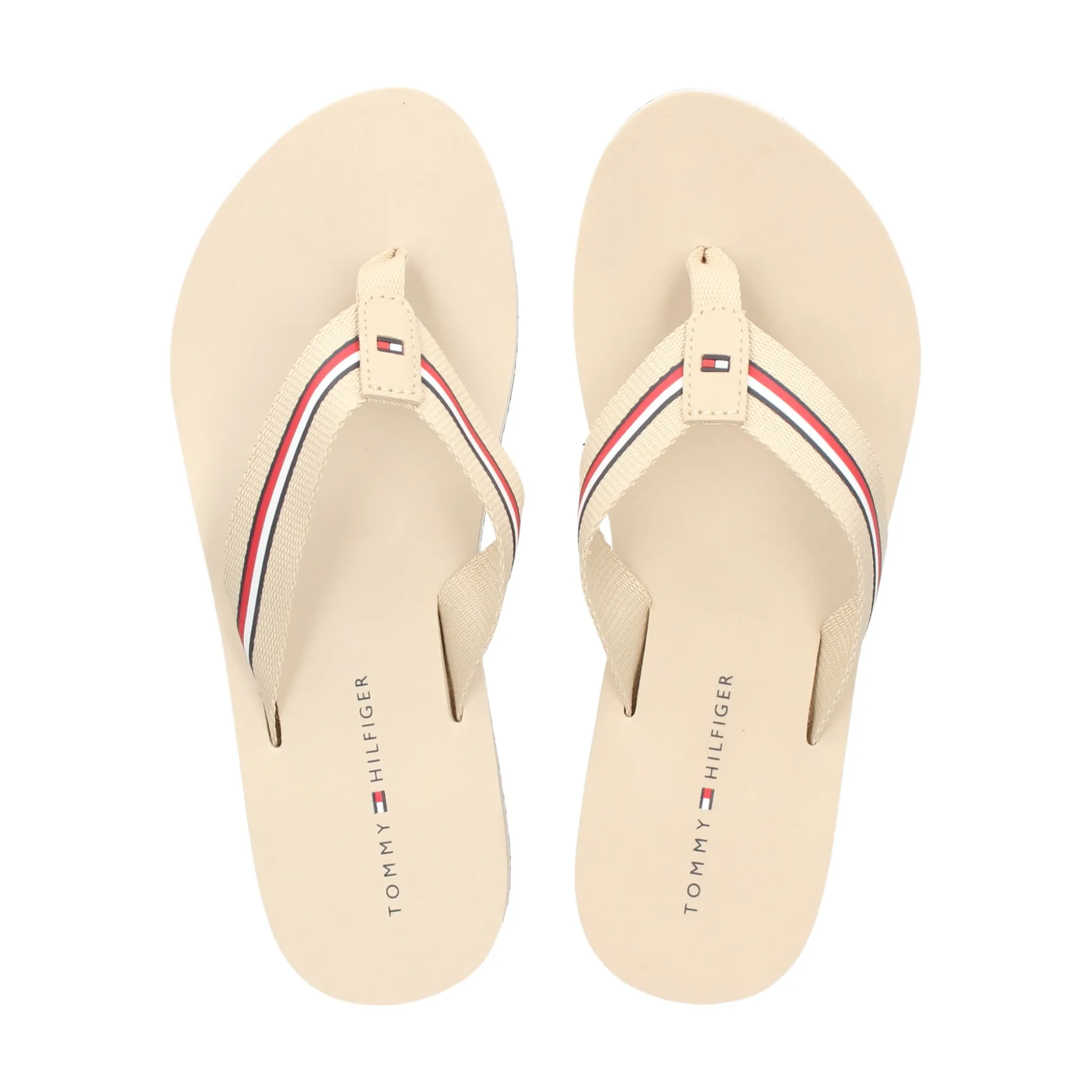 TOMMY HILFIGER Chanclas de Mujer FW0FW07821 AES WHITE CLAY