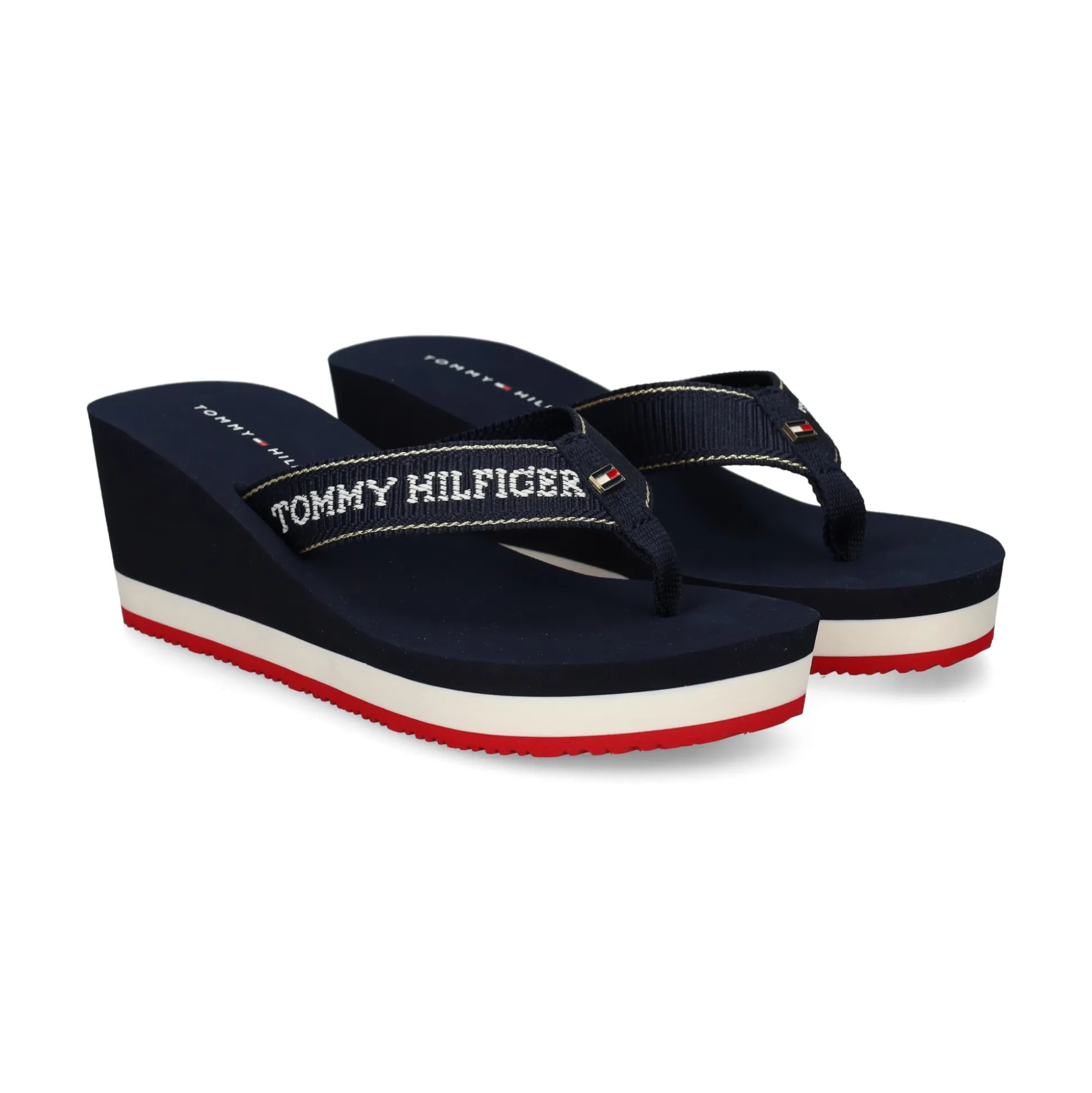 TOMMY HILFIGER Chanclas de Mujer FW0FW08858 DW6 SPACE BLUE