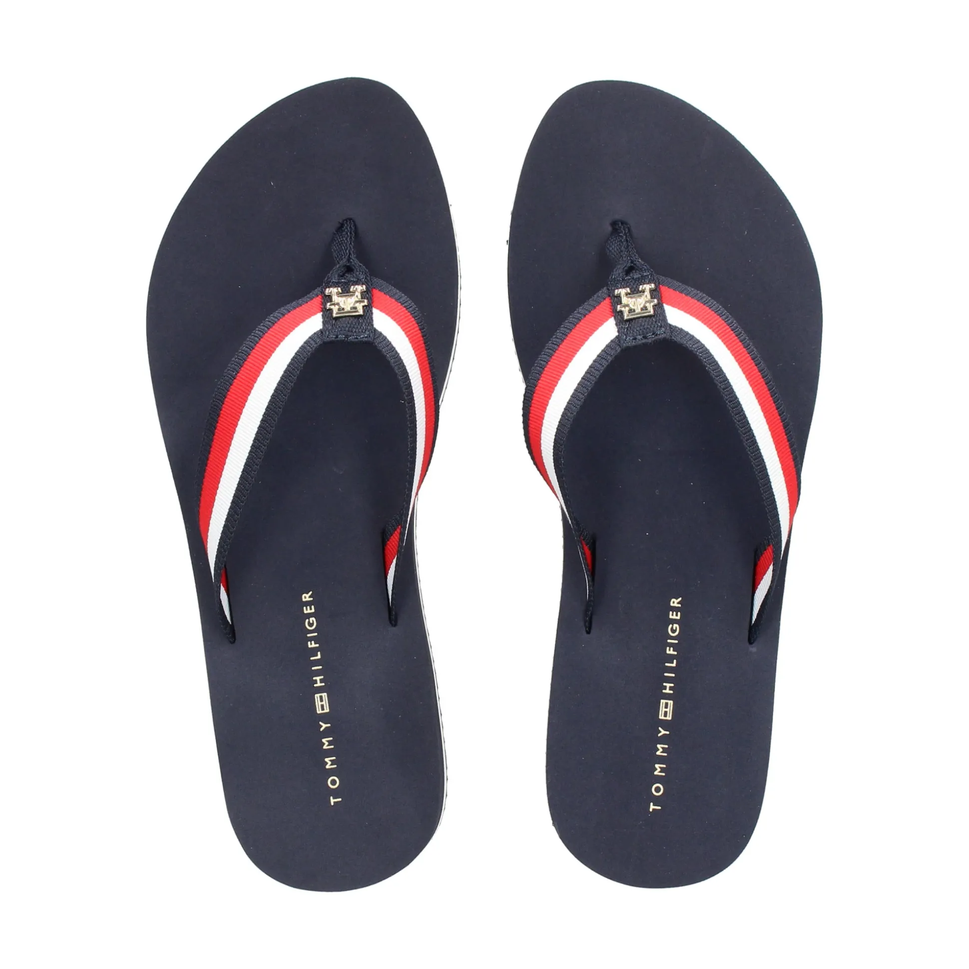 TOMMY HILFIGER Chanclas de Mujer FW0FW08517 DW6 SPACE BLUE