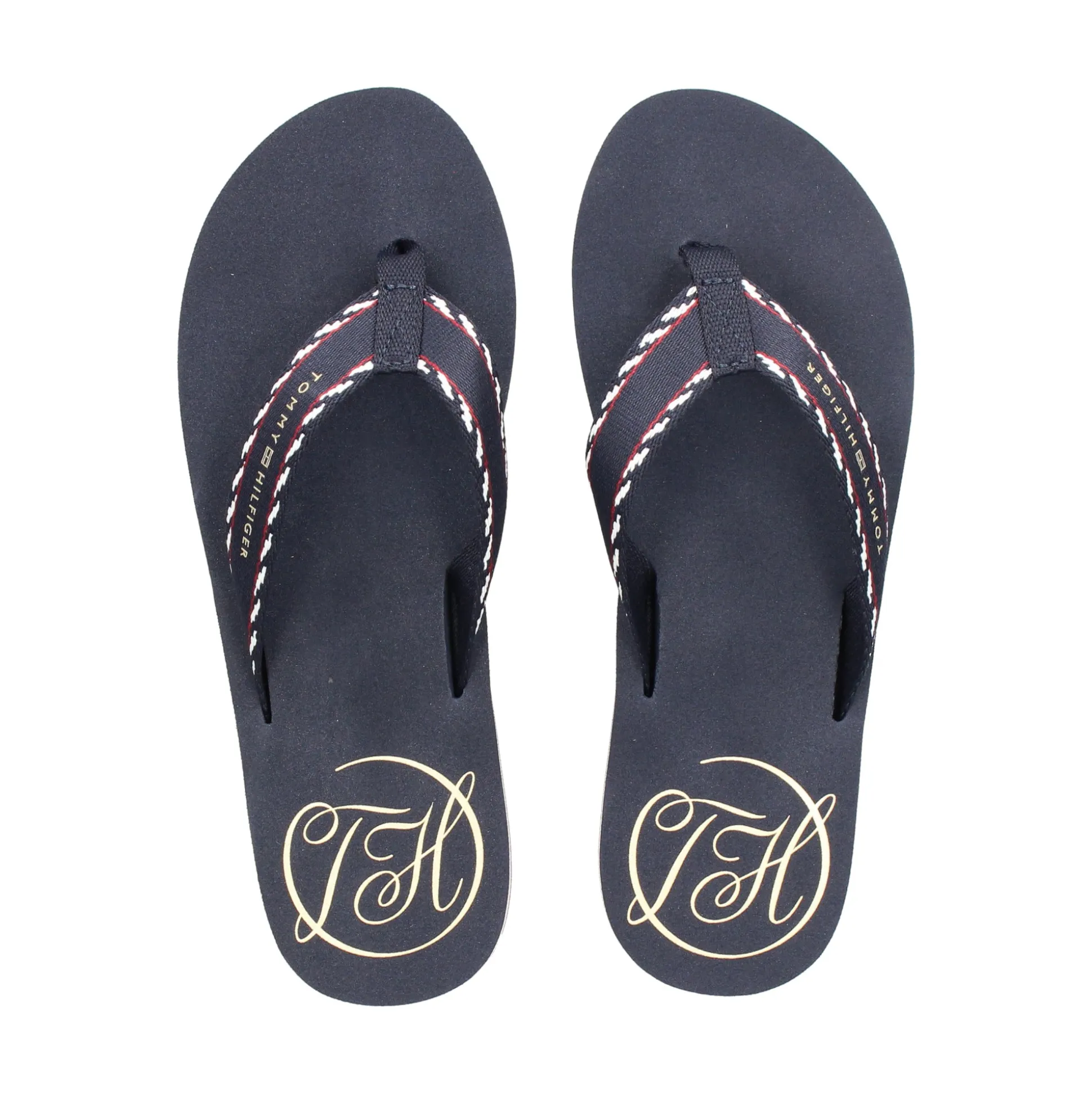 TOMMY HILFIGER Chanclas de Mujer FW0FW09038 DW6 SPACE BLUE