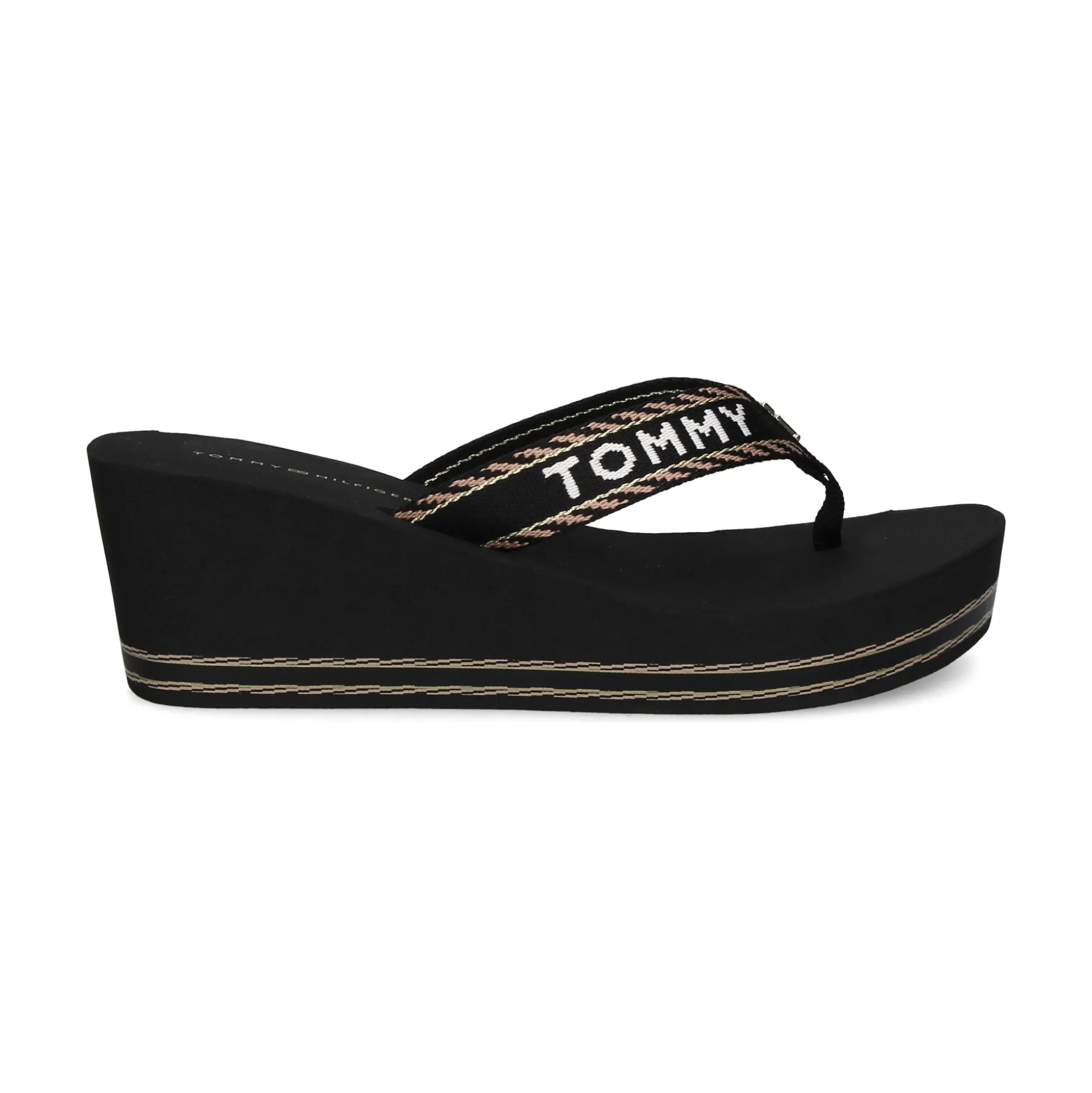 TOMMY HILFIGER Chanclas de Mujer FW0FW07149 BDS BLACK