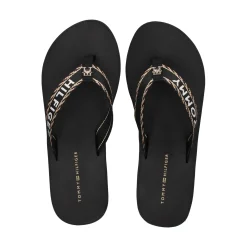 TOMMY HILFIGER Chanclas de Mujer FW0FW07149 BDS BLACK