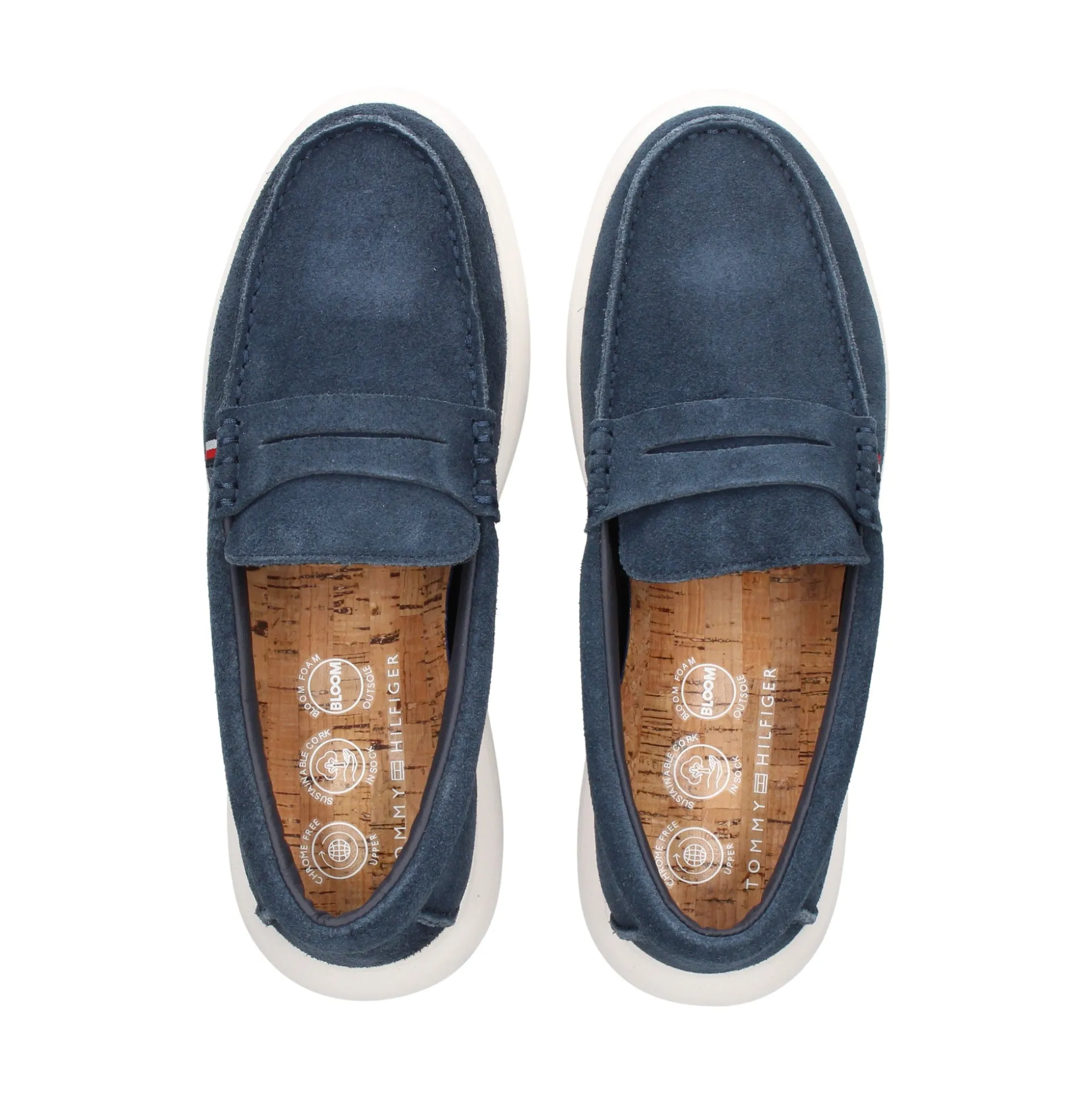TOMMY HILFIGER Mocasines de Hombre FM0FM04440 DW5 DESERT SKY