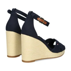 TOMMY HILFIGER Sandalias cuña de Mujer FW0FW08661 DW6 SPACE BLUE